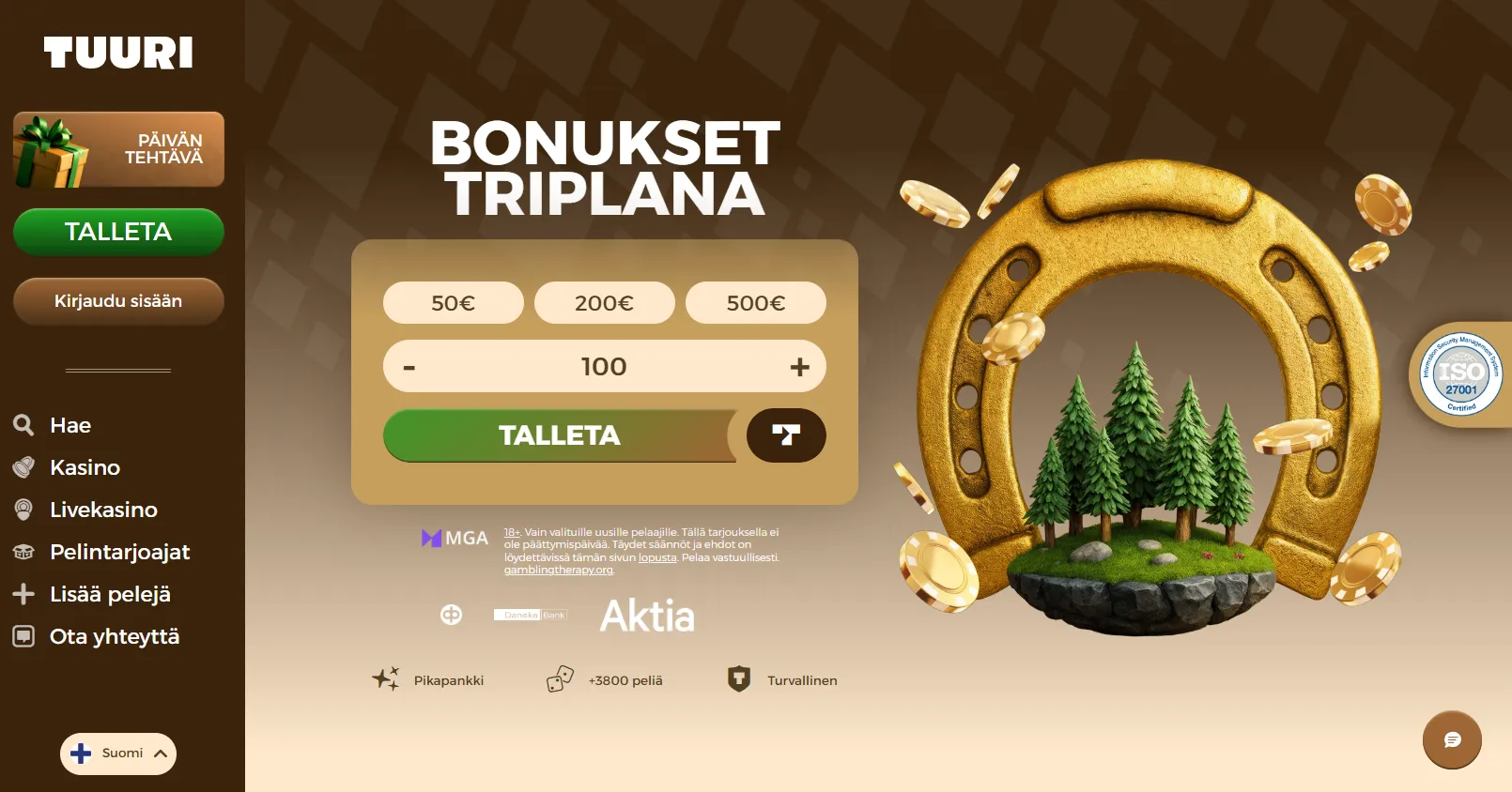 Top 3 perustuen 5 922 arvosteluun: paras nettikasino aloituspaketin perusteella